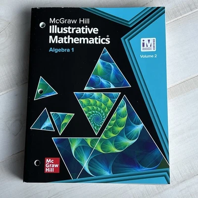 Illustrative Mathematics Algebra 1, Student Edition Volume 2 Math Read - Image 1 of 4