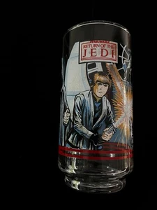 1983 Vintage Star Wars - Il Ritorno dello Jedi Glass Burger King Coca Cola FC3-3 - Foto 1 di 18