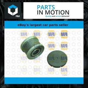 Overrunning Alternator Pulley fits PEUGEOT 308 Mk1 1.4 07 to 14 Clutch NAPA New - Picture 1 of 2