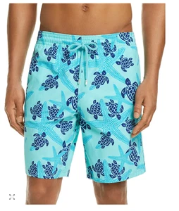 Bañador grande Vilebrequin azul Okoa Turtle para hombre - Imagen 1 de 5