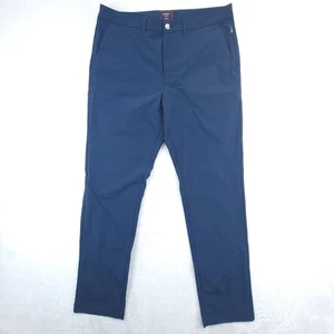 UNTUCKit Traveler Pant 2.0 Pants Mens 33x30 Navy Slim Fit Stretch Chino  - Picture 1 of 11
