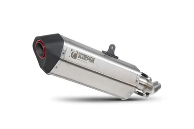 Serket de escape Scorpion sin corpión acero inoxidable Suzuki SV650 2016-2021 Foto 1 de 4