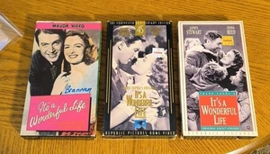 Ultra Rare, Non-existent - It's Wonderful Life - Major Video Release VHS + 2 - Picture 1 of 12