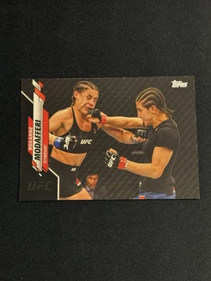 2020 Topps UFC Roxanne Modafferi Black Parallel #66, Serial #25/69 - Image 1 of 2