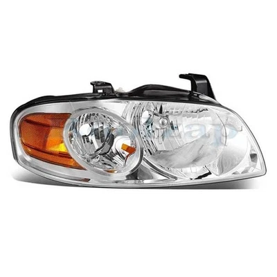 For 2004-2006 Sentra Front Right Headlight Amber & Clear Plastic 26010-6Z525 V Foto 1 de 4