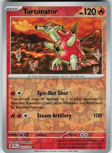 Pokemon Turtonator 035/162 SV05: Temporal Forces NM Reverse Holo card - Picture 1 of 2