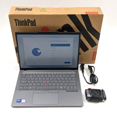 Lenovo ThinkPad T14 Gen 5 14" Intel Core Ultra 5 125U 16GB DDR5 512GB SSD Win 11 - Image 1 of 4