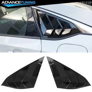 For 18-22 Honda Accord OE Style Gloss Black Side Window Louver Quarter Panel ABS - Picture 1 of 8