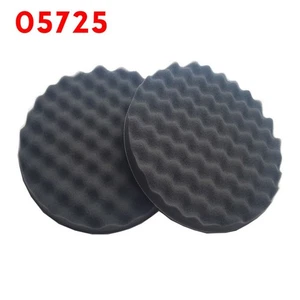 2pcs 05725 Car Foam Polishing Pad 8 Inches Round Single Sided Buffing Tool New - Picture 1 of 7