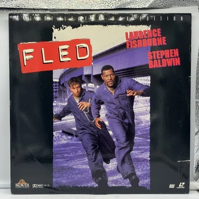 Fled (1996) Laserdisc - Deluxe Letter Box Edition - FREE SHIPPING - Image 1 of 4