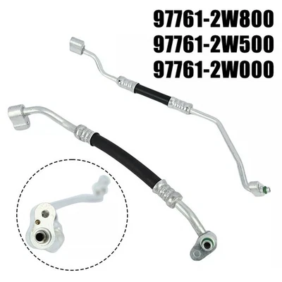 Wear Resistant Silver AC Pipe Tube for Hyundai For Santa Fe Sport 2013 2018 - Image 1 of 4