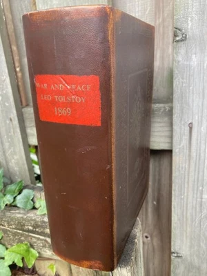 Faux Vintage Book “War and Peace” Box - Image 1 of 4