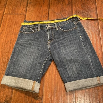 Pantalones cortos de mezclilla azul para mujer Lucky Brand talla 4/27 Foto 1 de 4