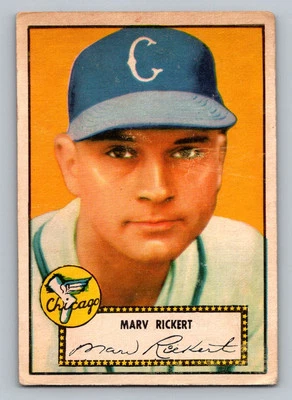 (75381) 1952 Topps #50 Marv Rickert PR Red Back Rookie - Image 1 of 2