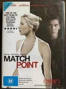 DVD: Match Point - Passion. Temptation. Obsession “hard-edged, seductive. risky” - Picture 1 of 6