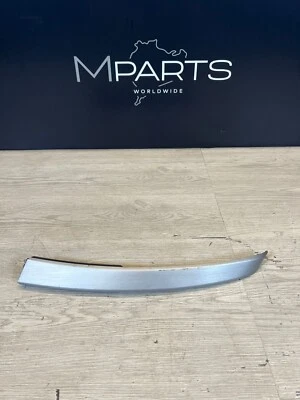 OEM Front Door Right Grip Handle Trim Brushed Aluminum 04-06 BMW E60 5 Series M5 - Image 1 of 4