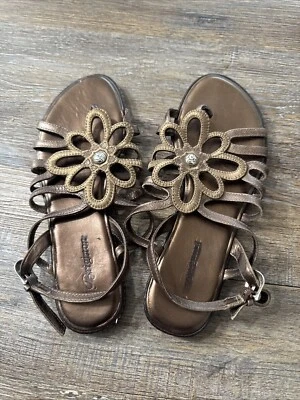 Brighton Crete  Sandals Sz7M Very Cute Original Price 165$  Selling Them Cheaper - Image 1 of 4