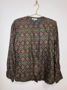 Vintage Brooks Brothers Damen Paisley Anzug Größe 8 Rock Shirt Set - Bild 1 von 13