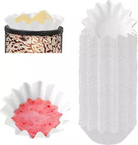 50 Wax Melt Warmer Liners, Scented Wax Melt Cups for Plug in Wax Warmer, Electri - Picture 1 of 12
