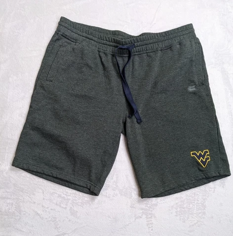 Colosseum West Virginia Mountainerrs Mens Shorts Size XL ~ Gray Activewear Cover