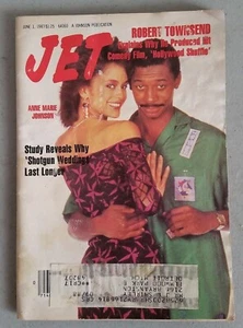 Vintage Jet Magazine June 1, 1987 - Robert Townsend - Hollywood Shuffle - Foto 1 di 1