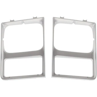 New Headlight Door Set For 85-86 Chevrolet C10 C20 Suburban Primed Plastic 2PCS - Image 1 of 4