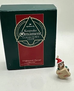 Ornamento Punzone "Chipmunk Parcel Service" (1992) - Foto 1 di 3