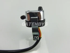 Chrome Light / Turn Indicator Horn Switch British Triumph BSA Motorcycle Classic - Picture 1 of 7