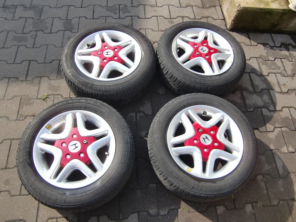 Honda Winter Kompl. Räder 6x14 185/60 R14 82T ET39 - Bild 1 von 4