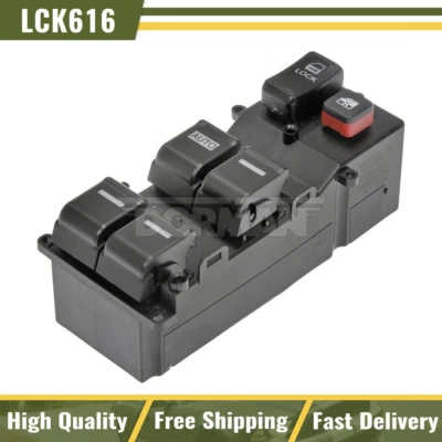 Interruptor de ventana eléctrica maestro delantero Dorman lado del conductor para marca Honda Ridgeline Foto 1 de 4