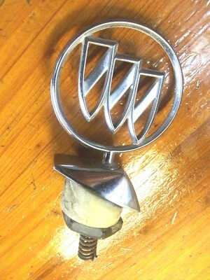 ++ 1987 1988 1989 1990 Buick Park Avenue adorno capó delantero - muy bonito usado Foto 1 de 3