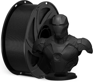 3D Printer Filament PLA Black Accuracy ±0.02mm Filament Vacuum Packaging 1KG - Zdjęcie 1 z 1