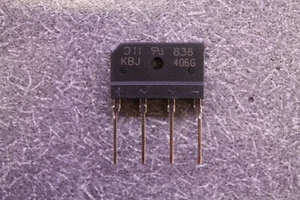 KBJ406G Original Brand New Bridge Rectifier Diode 4A 600V Si 4 Pin - Picture 1 of 1