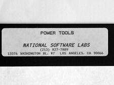 National Software Labs Dos Utilities & Applications, $0.00 Combination Shipping