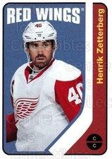 2014-15 O-Pee-chee Box Bottoms #16 Henrik Zetterberg