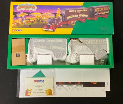 NIB Corgi 15901 Showmans Range Scammell Highwayman Dodgem Trailer Diecast Truck - Image 1 of 4