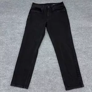The Perfect Jean Mens 30x29 Jet Black Stretch Athletic Fit Tapered *READ - Picture 1 of 11