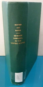 Sewage Disposal in the United States 3d Ed Geo Rafter MN Baker Van Nostrand 1900 - Picture 1 of 5