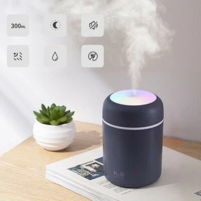 Navy USB Portable Cool Mist Humidifier - Image 1 of 2