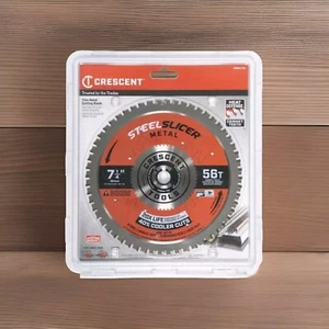 Hoja de sierra circular de metal delgado Crescent 7-1/4" x 56 dientes SteelSlicer - CSBMN-756 - Imagen 1 de 5