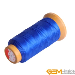 Nylon Beading Cord 0.6mm 230 Meters 210D Sewing Thread Knotting Jewelry Making - Picture 1 of 66