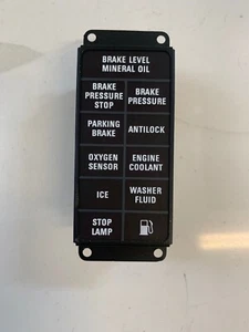 1988 ROLLS-ROYCE SILVER SPUR Check Engine Light Indicator Cluster Oem - Picture 1 of 6