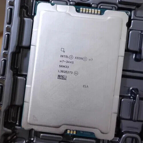 Intel Xeon W7-3445 2.60GHz~4.80GHz 20 Core LGA4677 TDP-270W~324W CPU Processor - Image 1 of 1