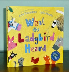 1st Print What The Ladybird Heard Julia Donaldson Lydia Monks Macmillan 2009 HB - Picture 1 of 7