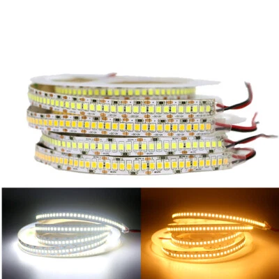 SMD2835 5M 1200Led 240Led/m High Bright Led Strip Light Flexible DC12V Tape Lamp - Image 1 of 4