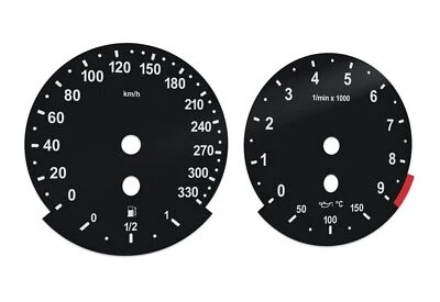 Tachoscheibe Gauge Tachometer für BMW M5, M6, E60, E63 MPH to km/h - Bild 1 von 4