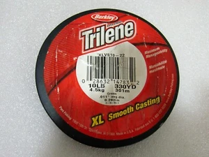Berkley Trilene XL Smooth Casting Angelschnur 10 LB 330 YD grün XLVS10-22 - Bild 1 von 2