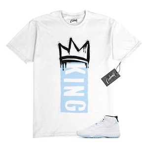 11 Legend Blue 2024 Black White T Shirt to Match K1 Jordan - Picture 1 of 1