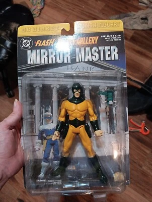 Figura de acción vintage de 6" DC Direct The Flash Rogues Gallery Mirror Master 2001 Foto 1 de 3