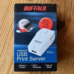 Buffalo Network USB Print Server LPV2-USB-TX1 - Picture 1 of 8